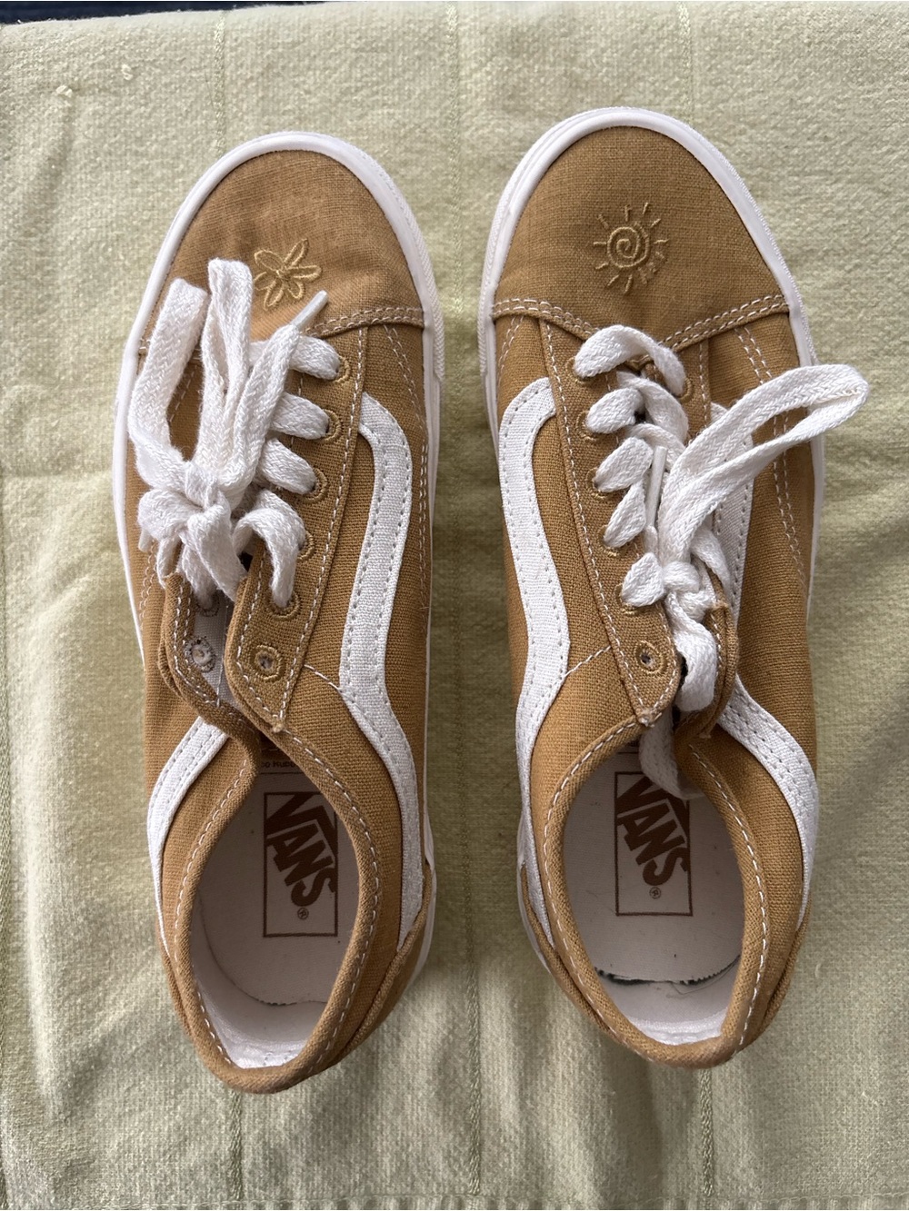 NWT - Vans Old Skool Type Eco Theory in Mustard Gold